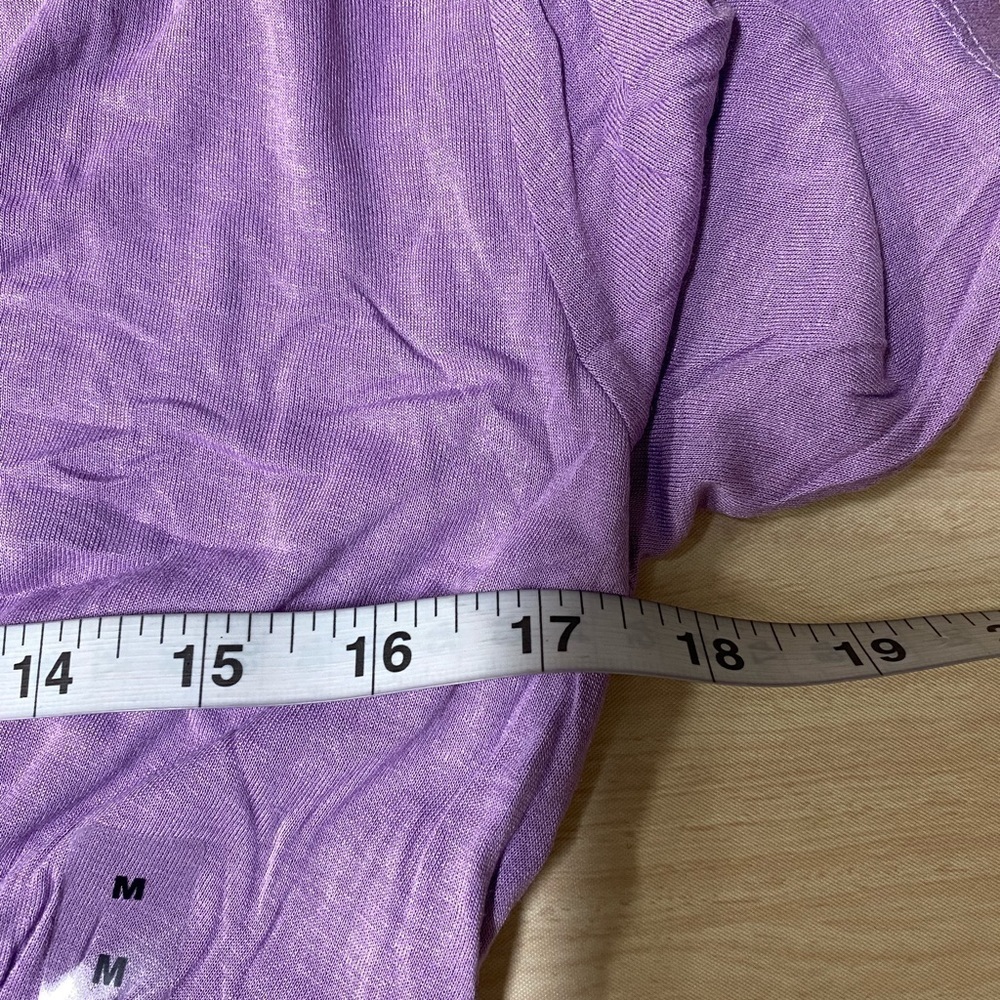 Gap Factory Purple Short Sleeve Comfy Dress Size M NWT - Picture 4 of 4